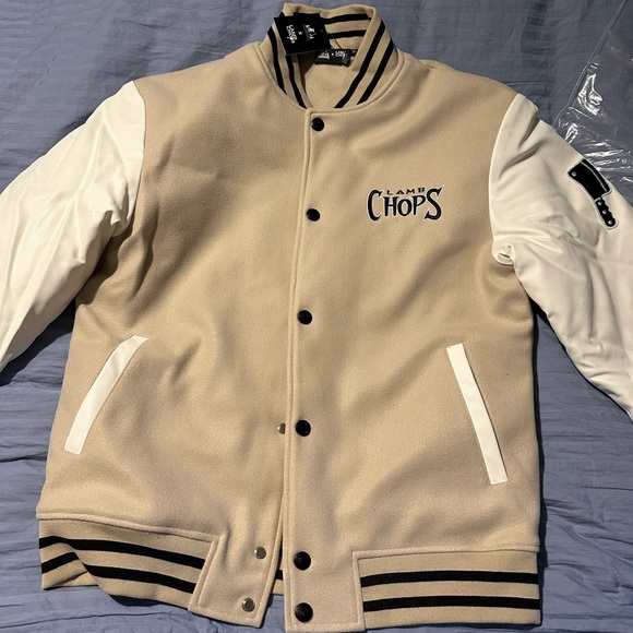 2023-2024 limited edition Lamb Chops x Minnesota Timberwolves varsity jacke - Picture 3 of 5